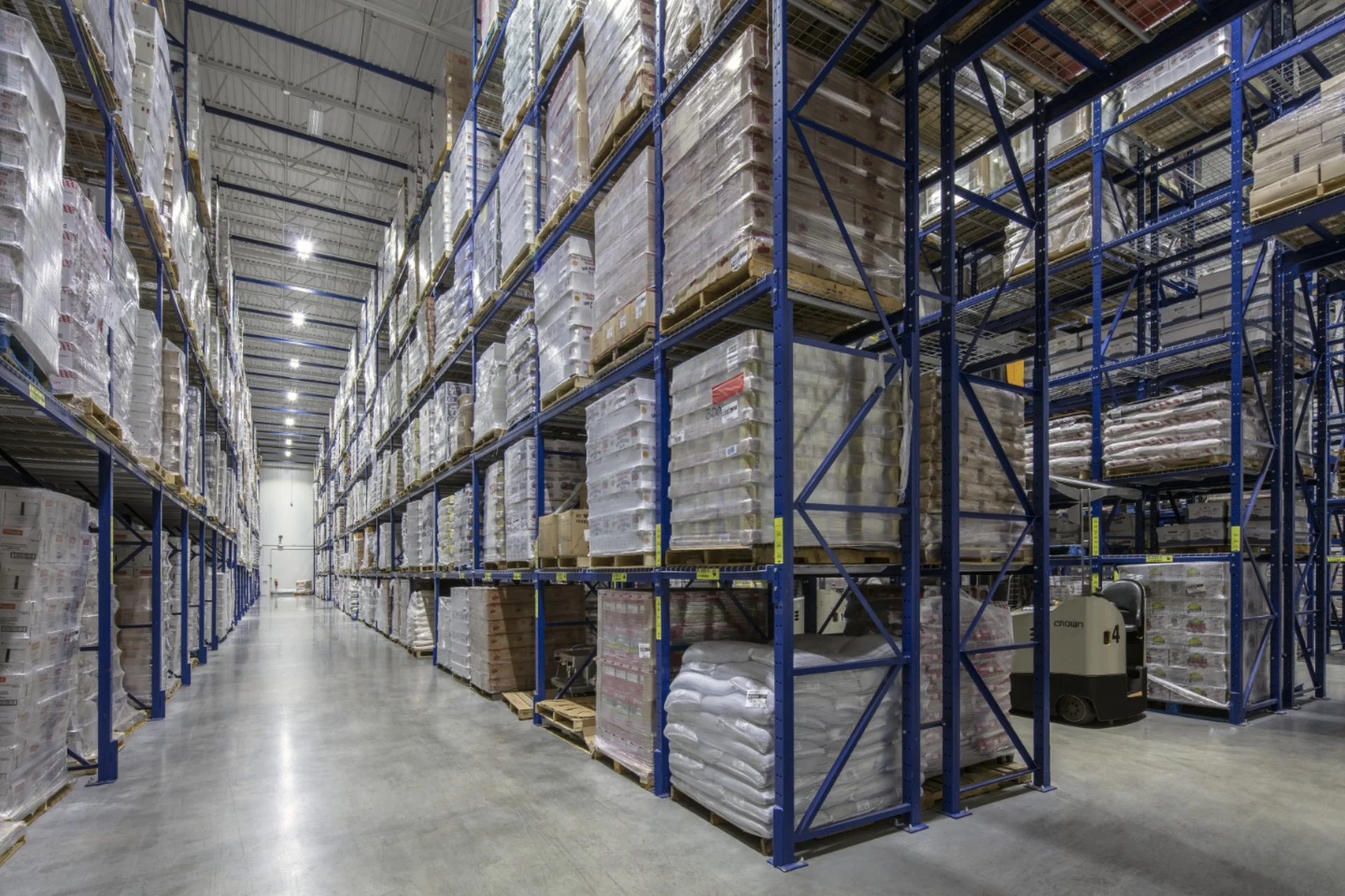 warehouse storage shelving units